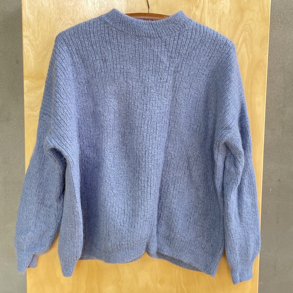 Beautiful wool sweater baby blue